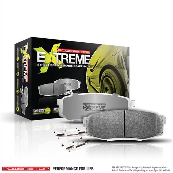Power Stop Z26 Front Brake Pads 05-23 LX Cars Vented Rotors